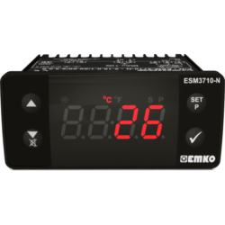 Emko ESM-3710-N.2.05.0.1/00.00/2.0.0.0 2-Punkt Regler 24 V AC/DC Typ J