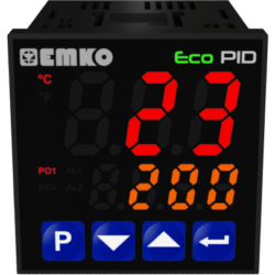 EMKO ecoPID.4.5.1R.S.0 kompakter PID Temperaturregler mit Heiz- und Kühlfunktion